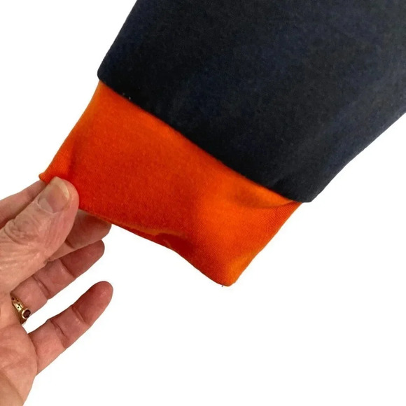 MISSLOOK Shift Dress, Medium, Navy w Blue‎ Birds, Casual Long-Sleeve Pullover - Picture 3 of 8